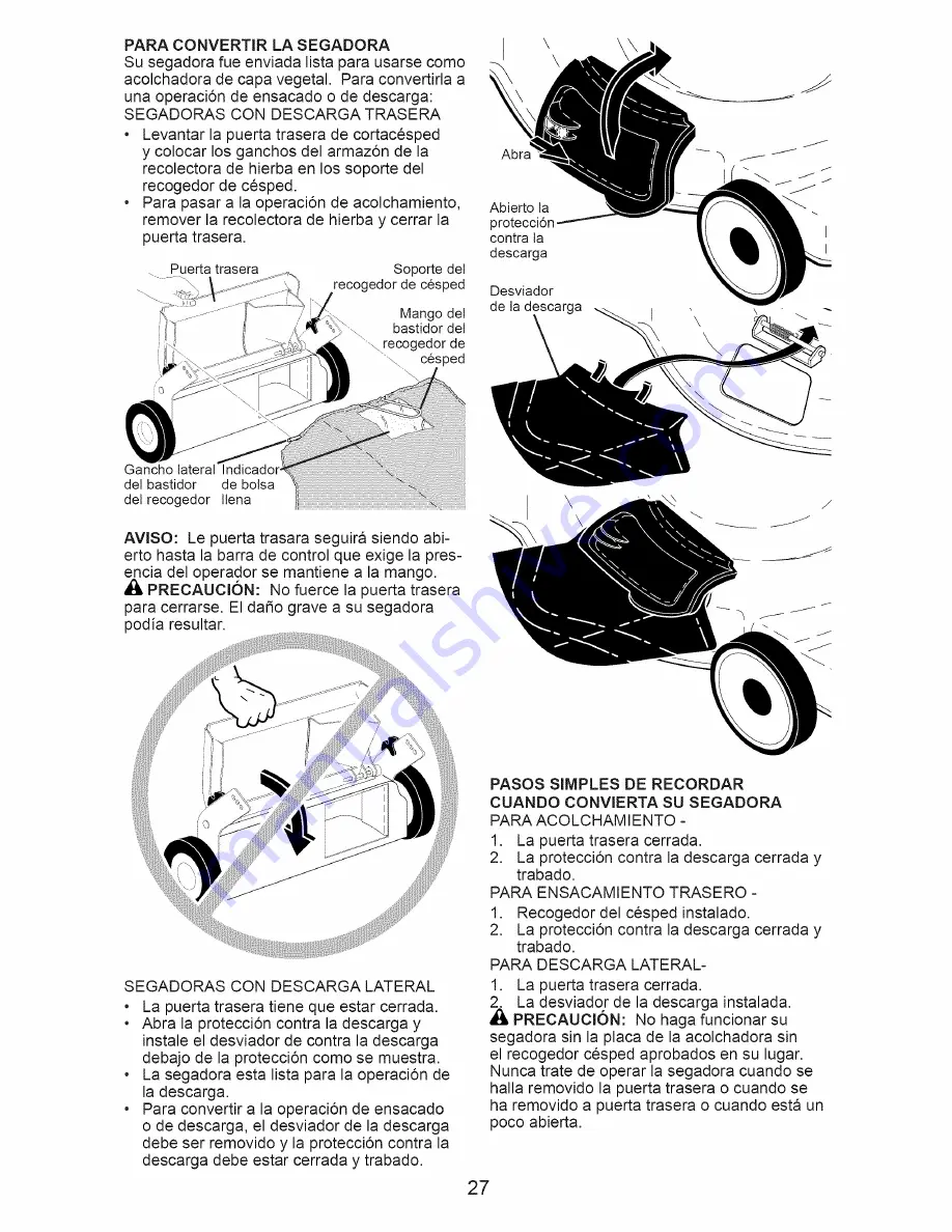 Craftsman 917.374350 Owner'S Manual Download Page 27