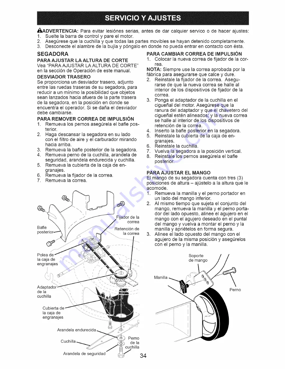 Craftsman 917.374350 Скачать руководство пользователя страница 34