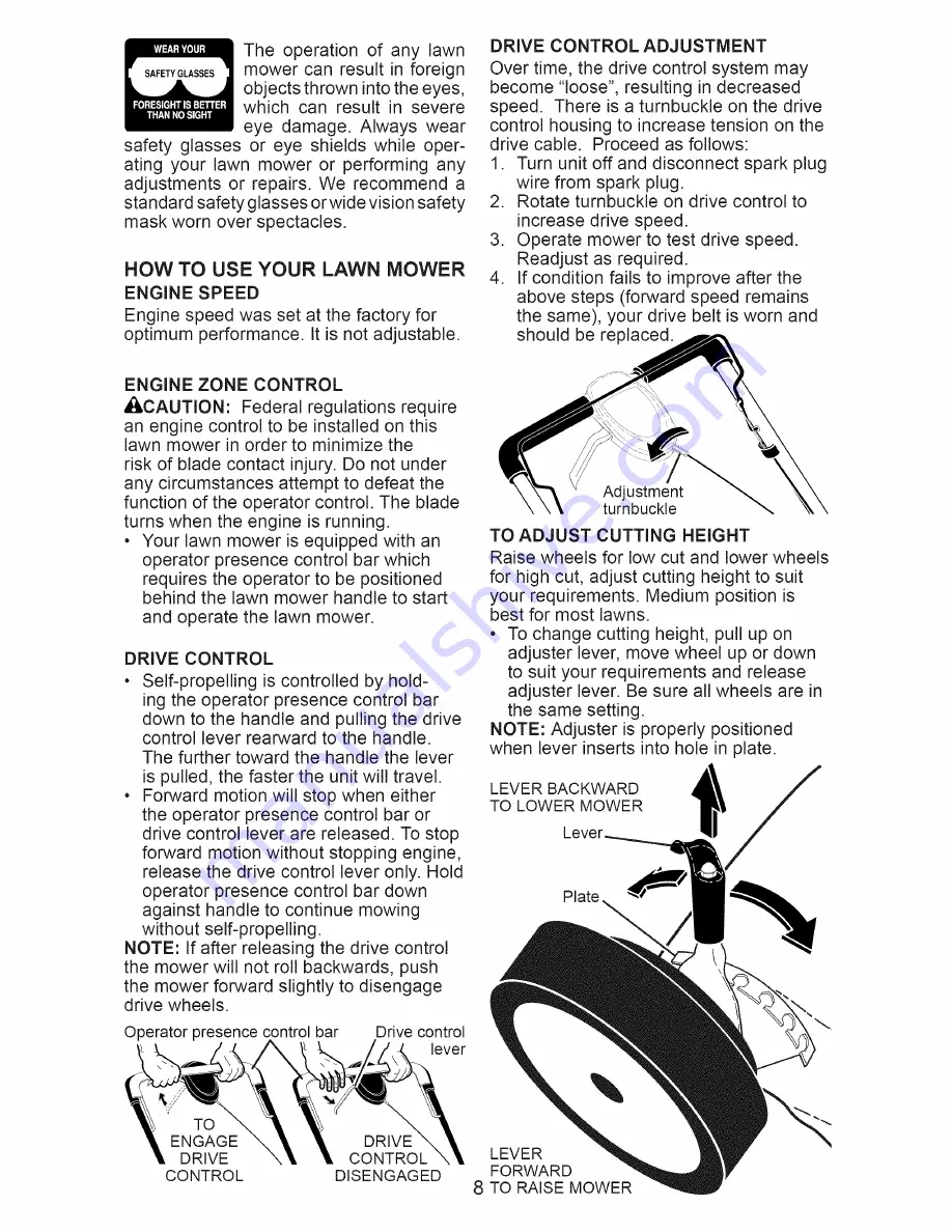 Craftsman 917.374357 Owner'S Manual Download Page 8