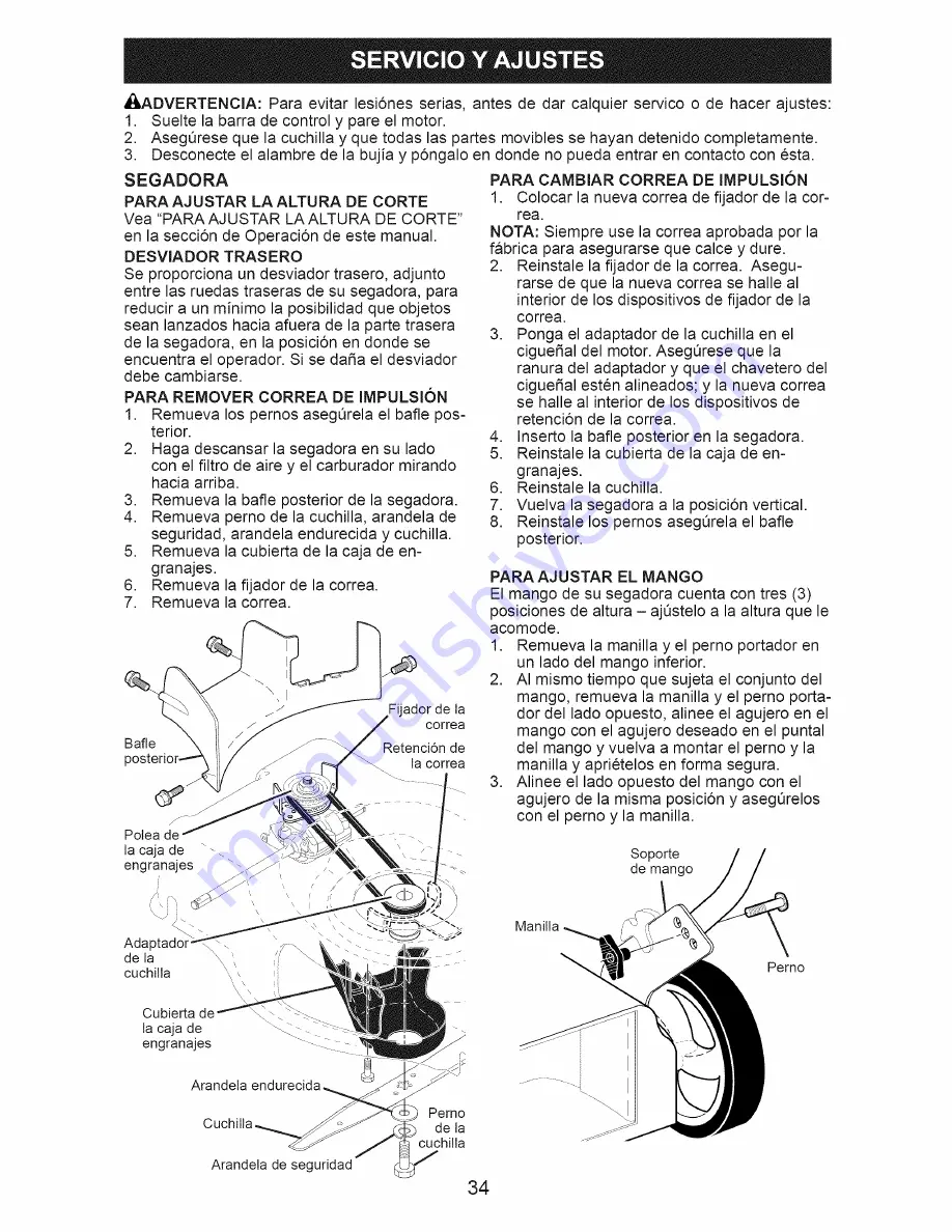 Craftsman 917.374357 Owner'S Manual Download Page 34