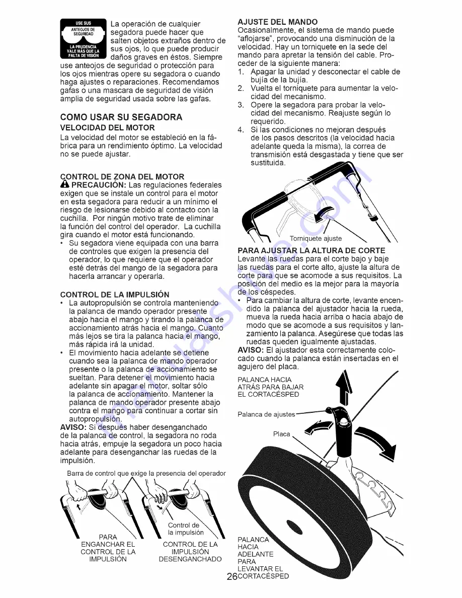 Craftsman 917.374358 Owner'S Manual Download Page 26