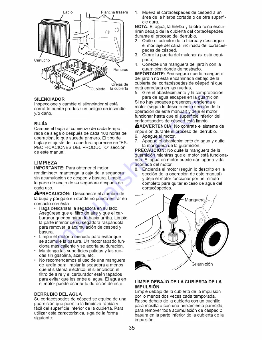 Craftsman 917.374361 Owner'S Manual Download Page 35