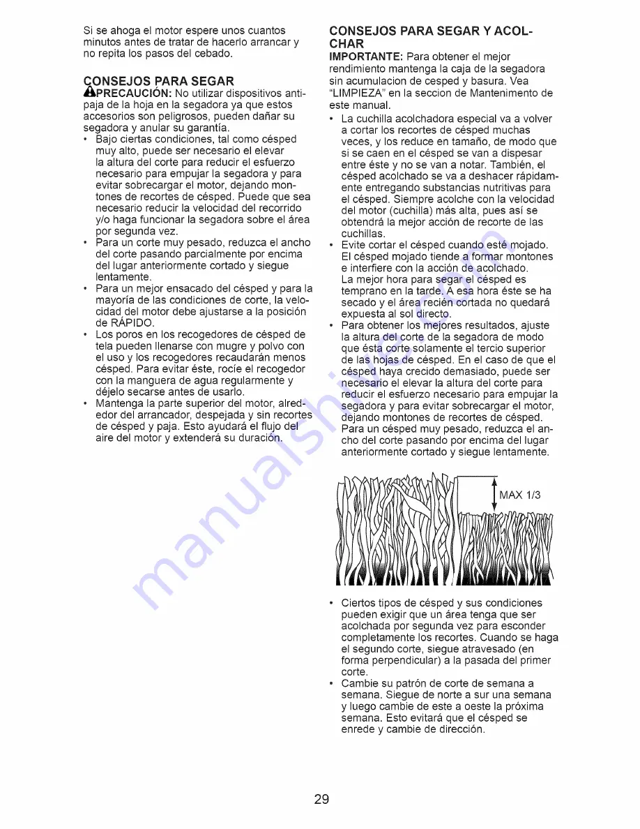 Craftsman 917.374540 Owner'S Manual Download Page 29