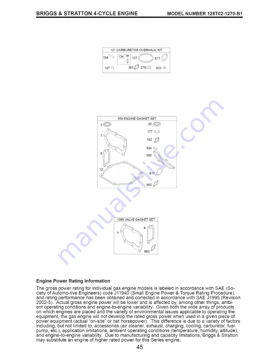 Craftsman 917.374540 Owner'S Manual Download Page 45