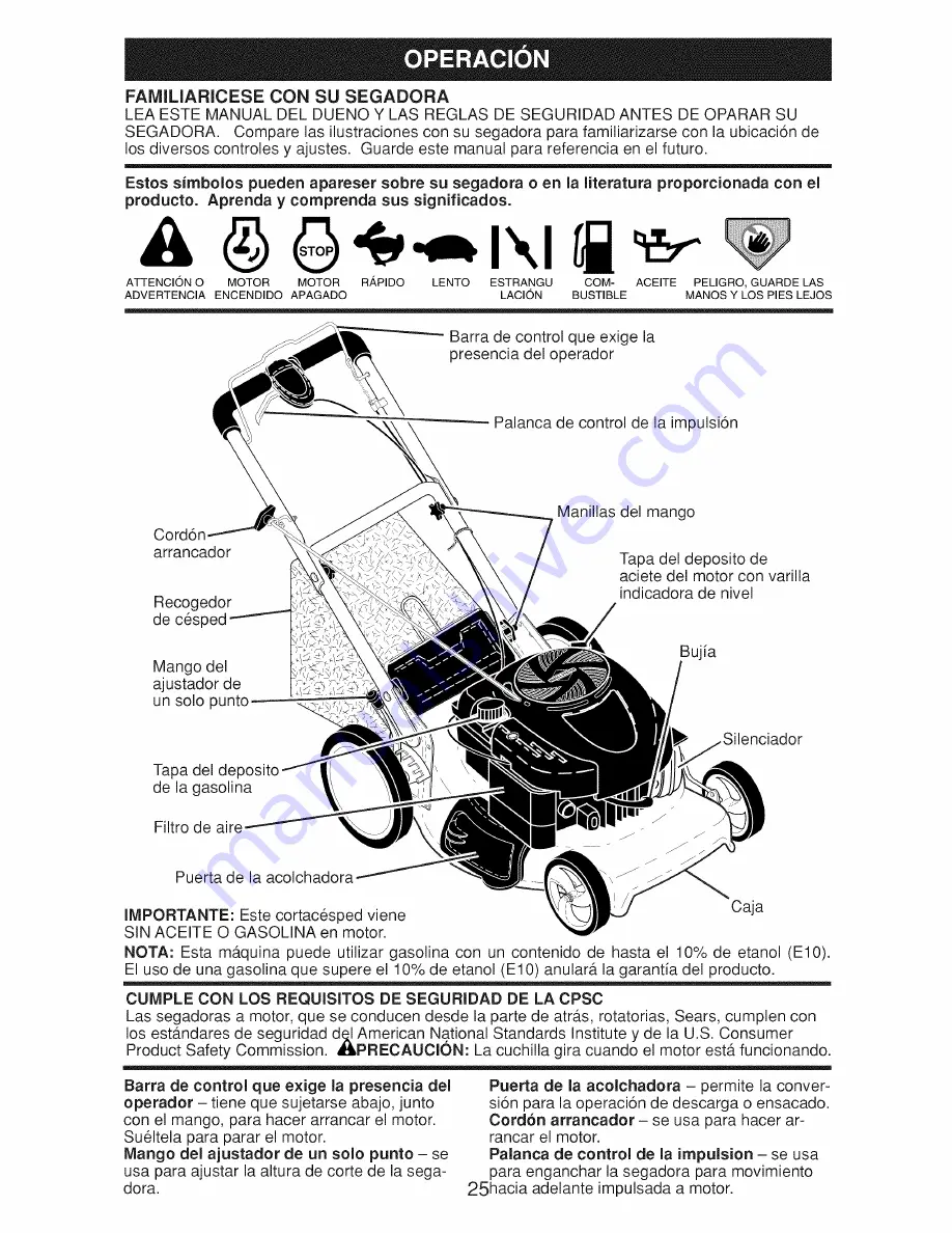 Craftsman 917.374542 Owner'S Manual Download Page 25