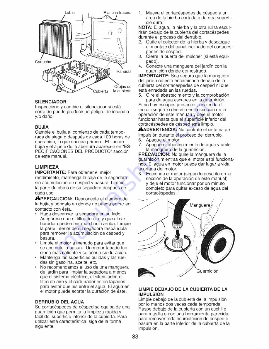 Craftsman 917.374542 Owner'S Manual Download Page 33