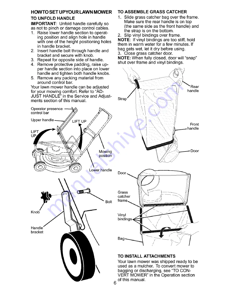 Craftsman 917.374802 Owner'S Manual Download Page 6