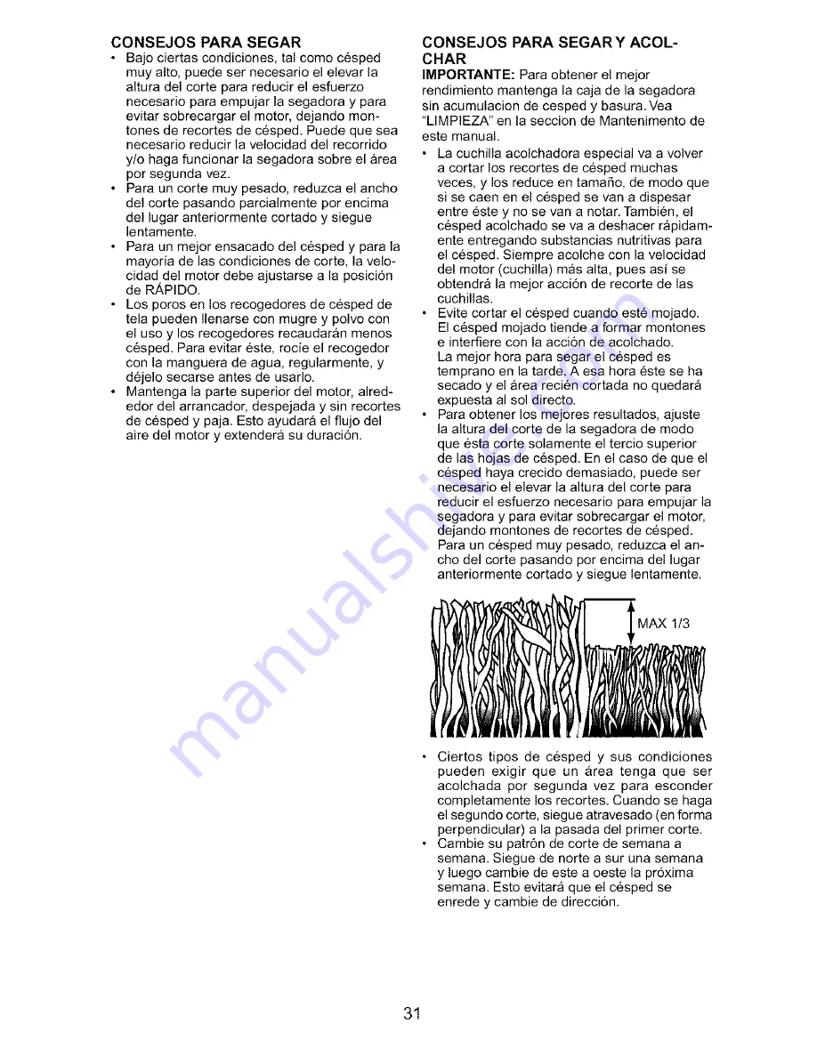 Craftsman 917.374803 Owner'S Manual Download Page 31