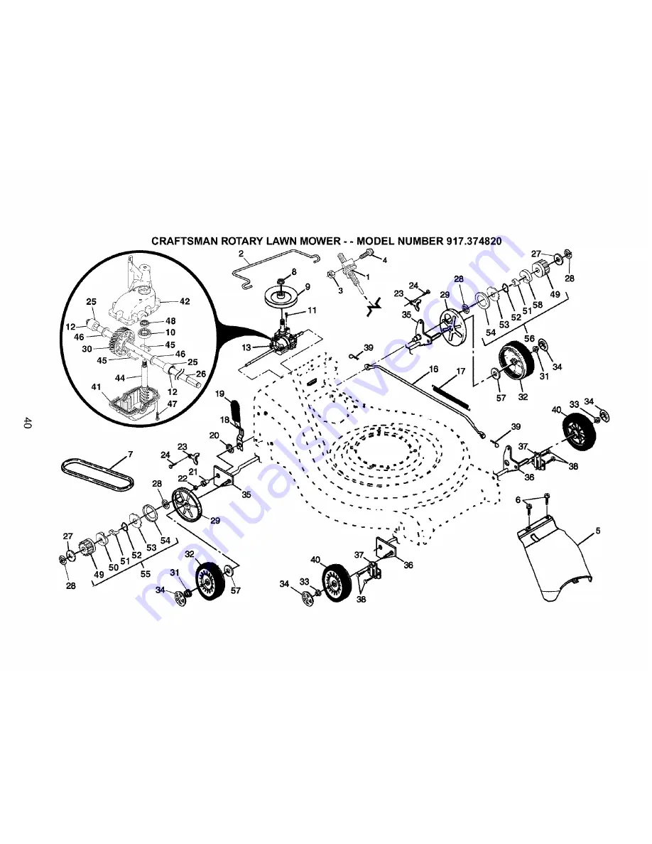 Craftsman 917.374820 Скачать руководство пользователя страница 40