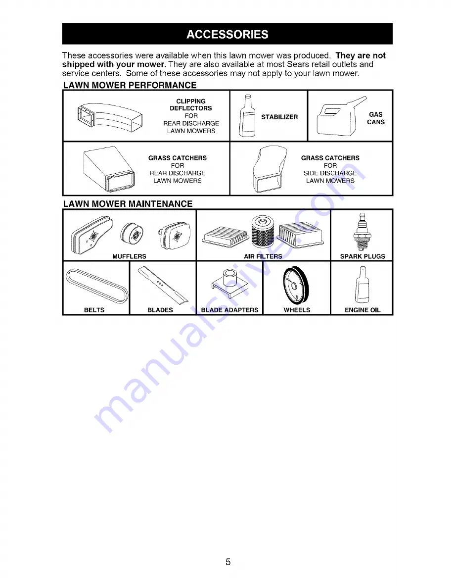 Craftsman 917.374821 Скачать руководство пользователя страница 5