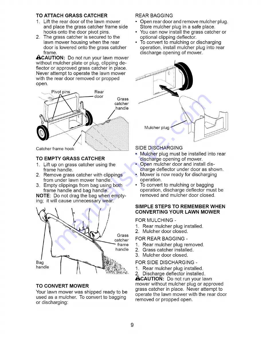 Craftsman 917.374821 Owner'S Manual Download Page 9