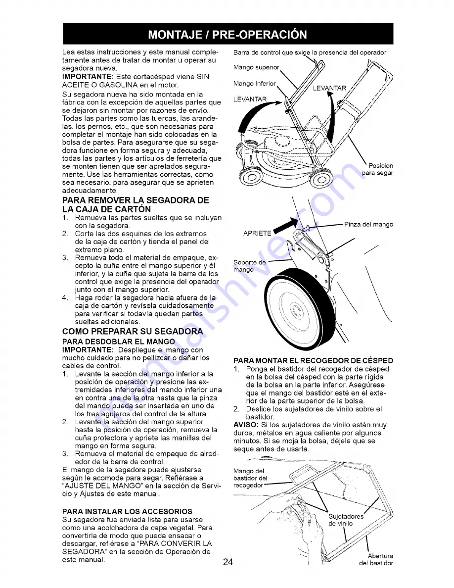 Craftsman 917.374821 Скачать руководство пользователя страница 24