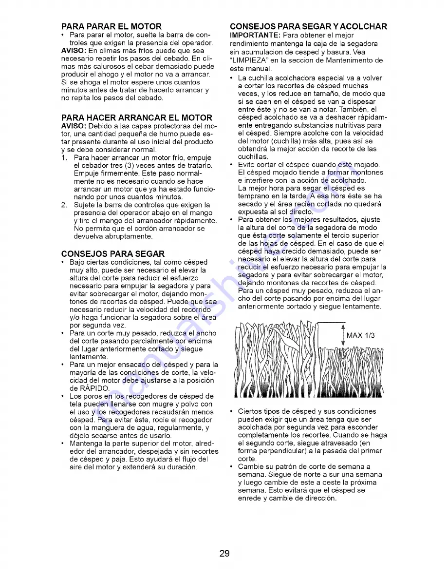 Craftsman 917.374821 Owner'S Manual Download Page 29