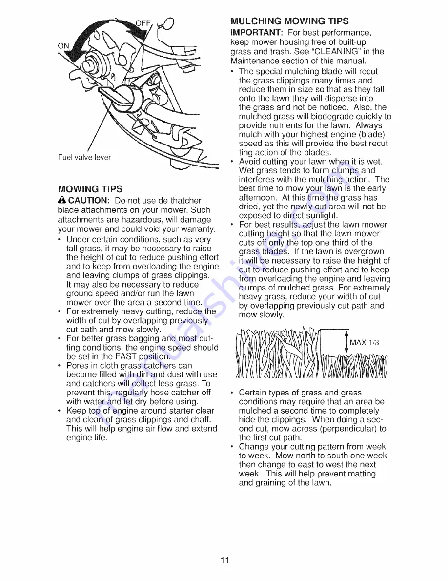 Craftsman 917.374910 Owner'S Manual Download Page 11