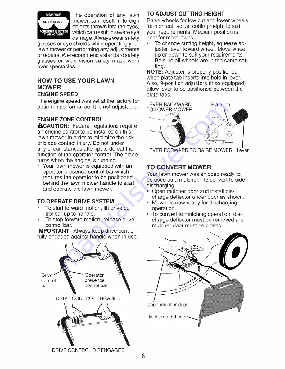 Craftsman 917.375021 Owner'S Manual Download Page 8