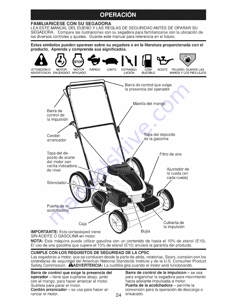 Craftsman 917.375021 Owner'S Manual Download Page 24