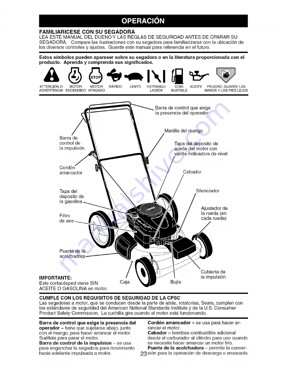 Craftsman 917.375520 Скачать руководство пользователя страница 23