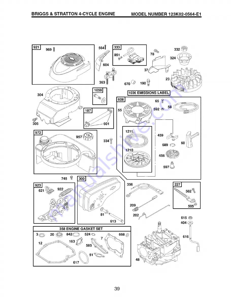 Craftsman 917.375520 Owner'S Manual Download Page 39