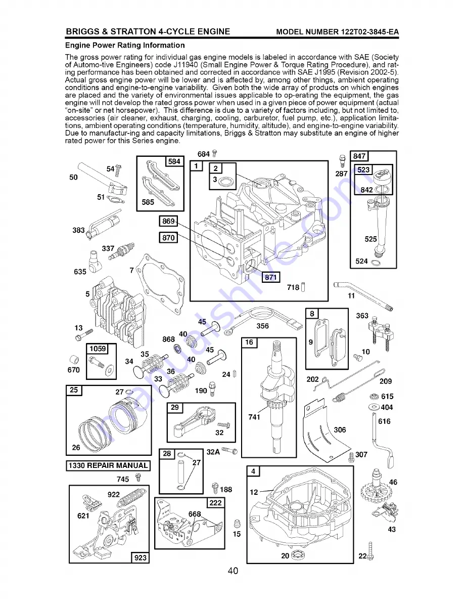 Craftsman 917.375621 Скачать руководство пользователя страница 40