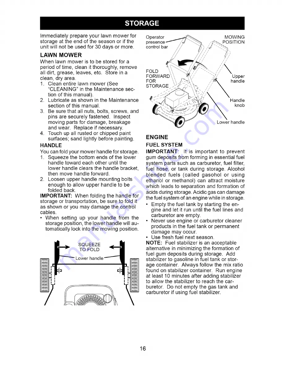 Craftsman 917.375622 Owner'S Manual Download Page 16