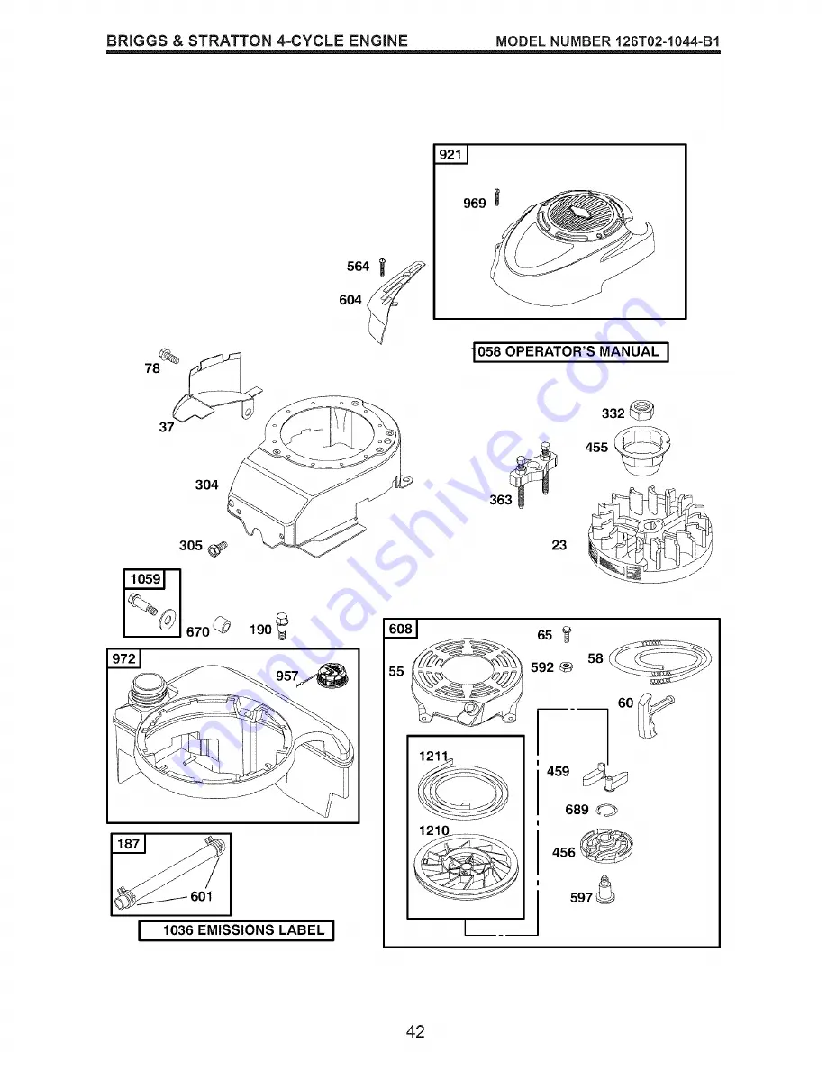 Craftsman 917.375630 Owner'S Manual Download Page 42