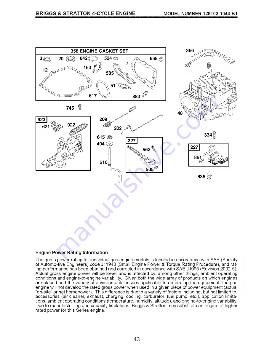 Craftsman 917.375630 Owner'S Manual Download Page 43