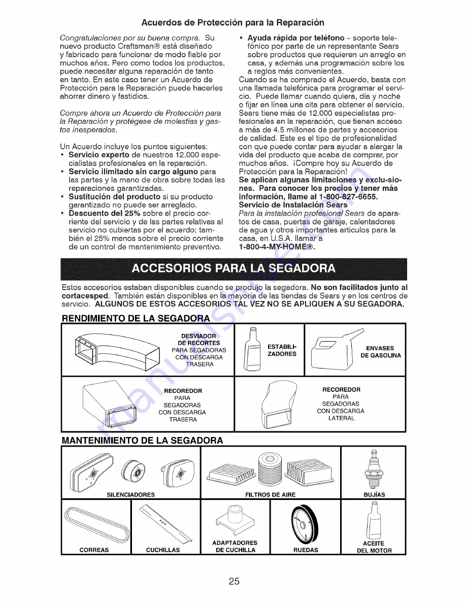 Craftsman 917.375923 Owner'S Manual Download Page 25