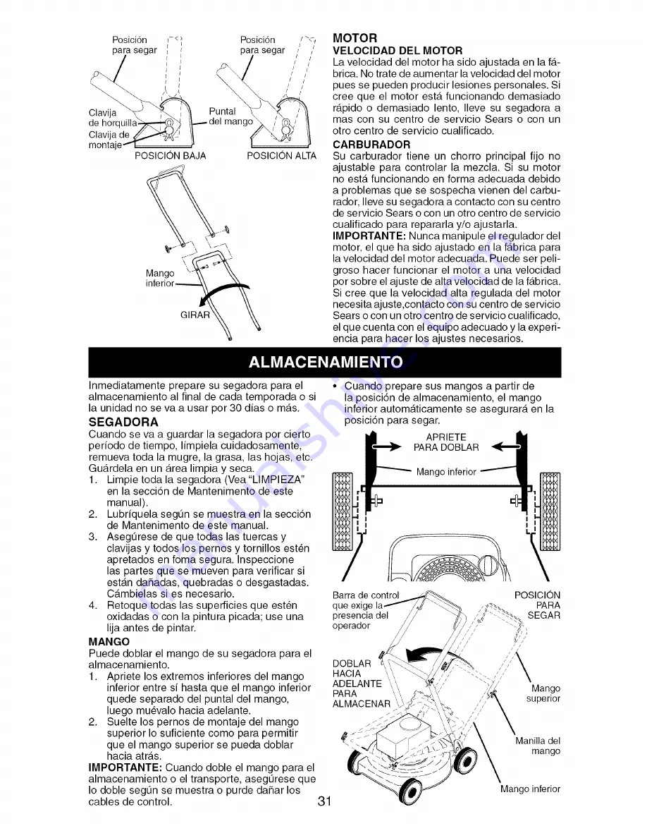 Craftsman 917.376054 Скачать руководство пользователя страница 31