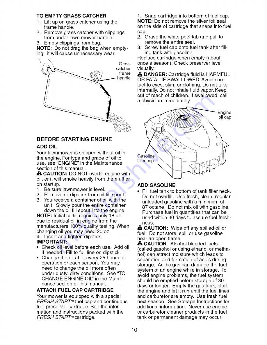 Craftsman 917.376070 Owner'S Manual Download Page 10