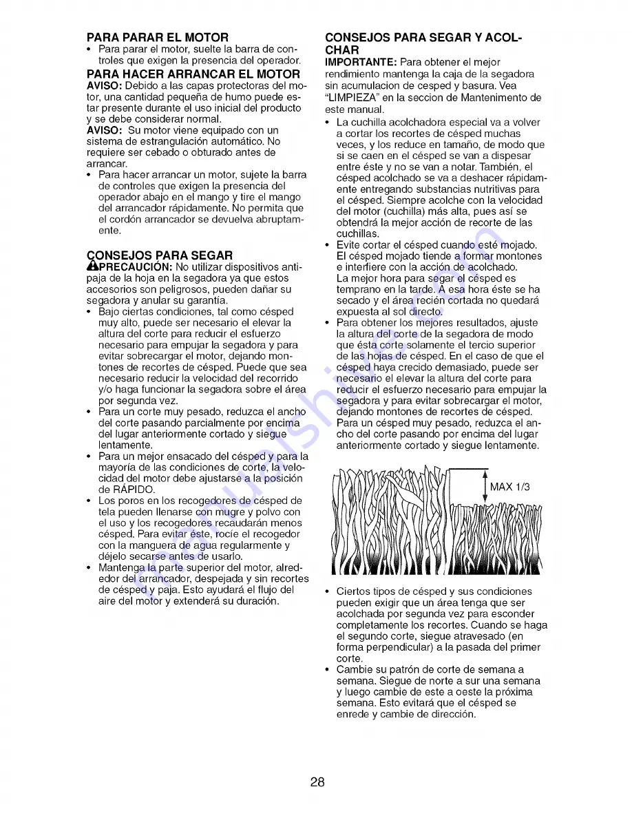 Craftsman 917.376070 Owner'S Manual Download Page 28