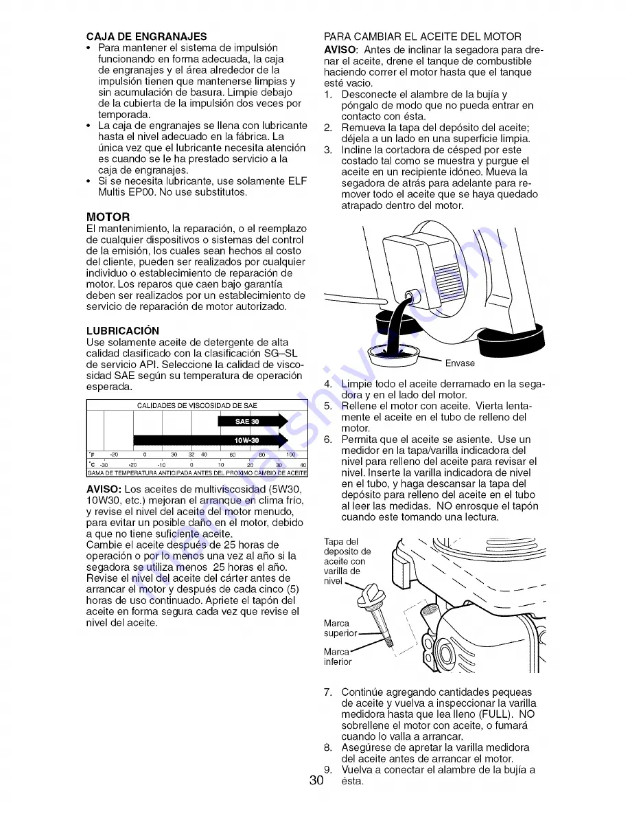 Craftsman 917.376091 Owner'S Manual Download Page 30