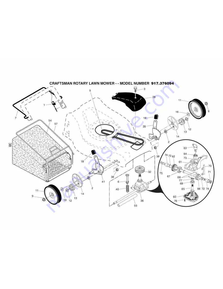 Craftsman 917.376094 Owner'S Manual Download Page 38