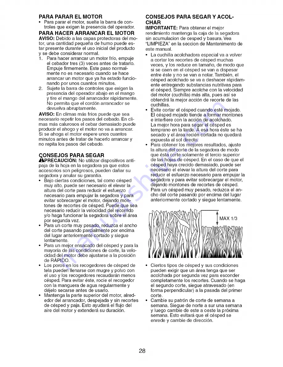 Craftsman 917.376150 Owner'S Manual Download Page 28