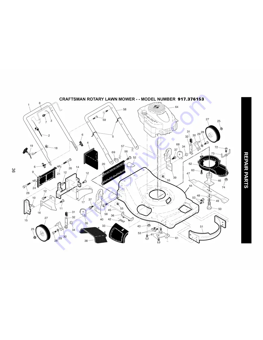 Craftsman 917.376153 Owner'S Manual Download Page 36