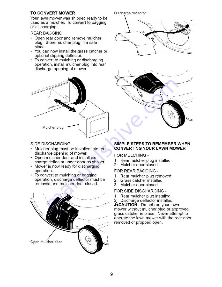 Craftsman 917.376164 Скачать руководство пользователя страница 9