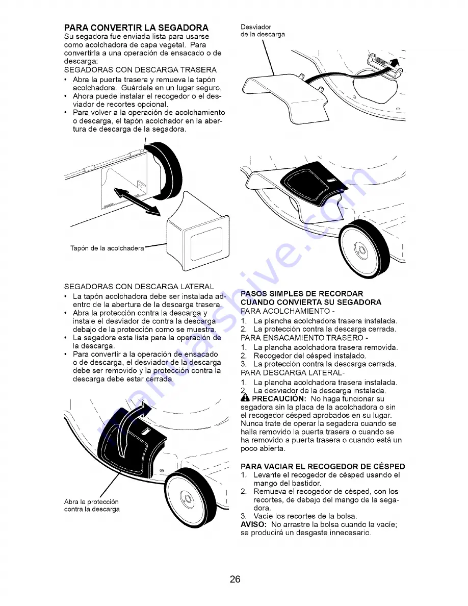 Craftsman 917.376164 Owner'S Manual Download Page 26