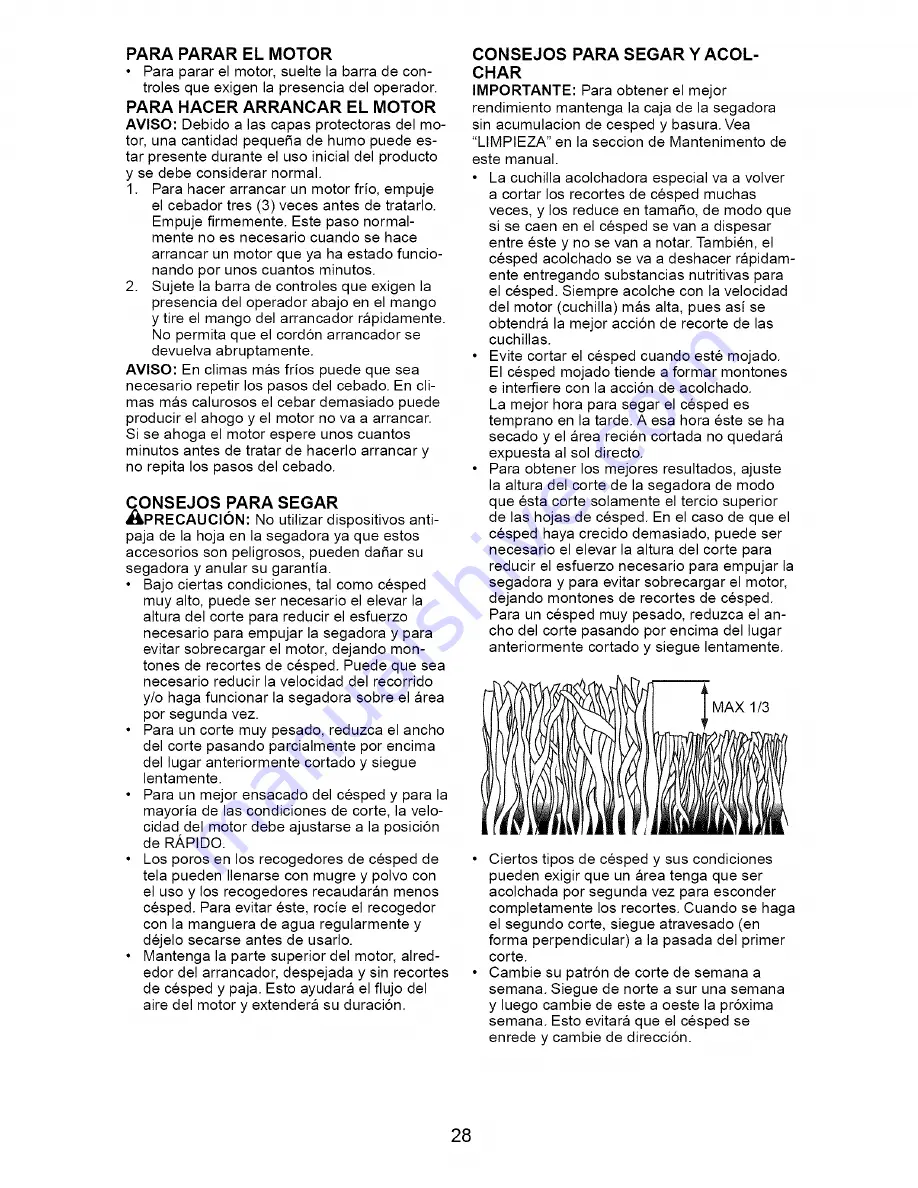 Craftsman 917.376164 Owner'S Manual Download Page 28