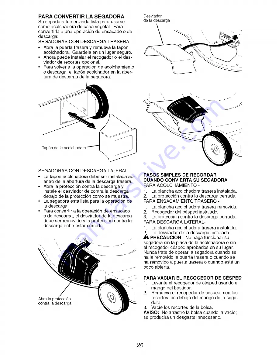 Craftsman 917.376165 Owner'S Manual Download Page 26