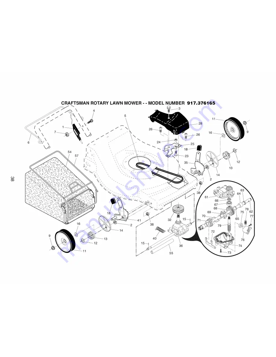 Craftsman 917.376165 Скачать руководство пользователя страница 38