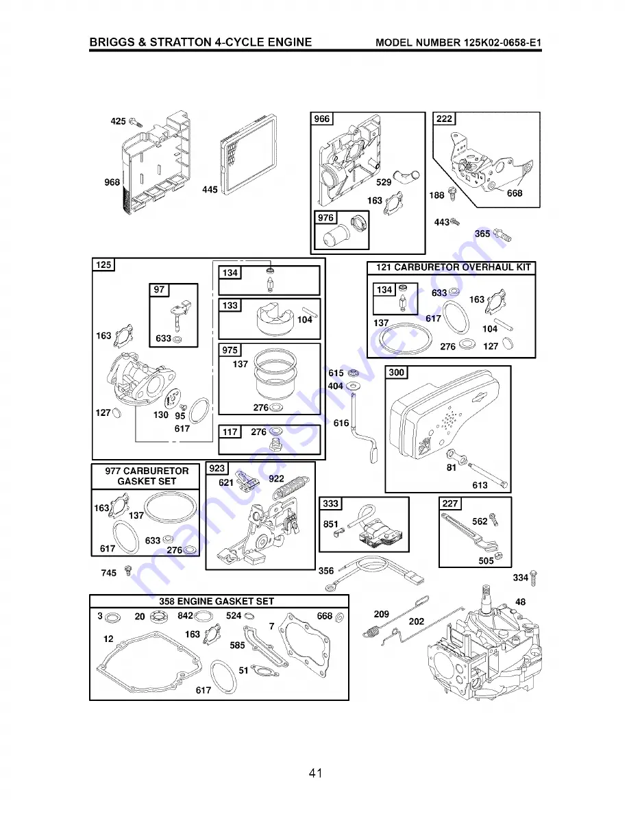 Craftsman 917.376167 Скачать руководство пользователя страница 41