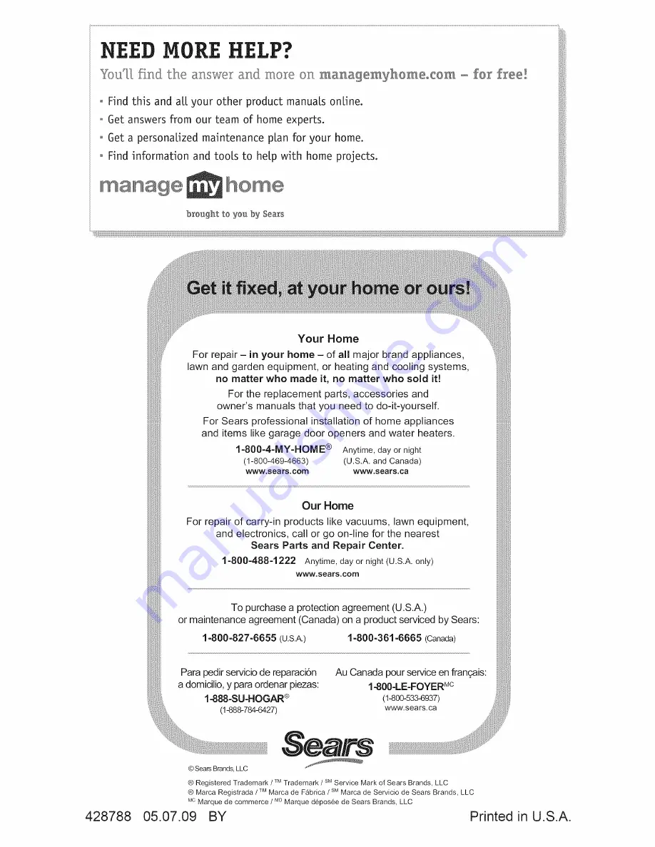 Craftsman 917.376222 Owner'S Manual Download Page 48