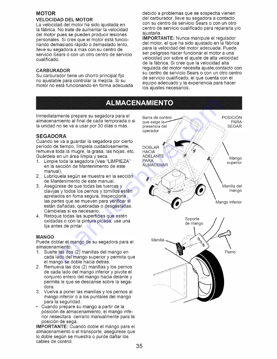 Craftsman 917.376230 Скачать руководство пользователя страница 35