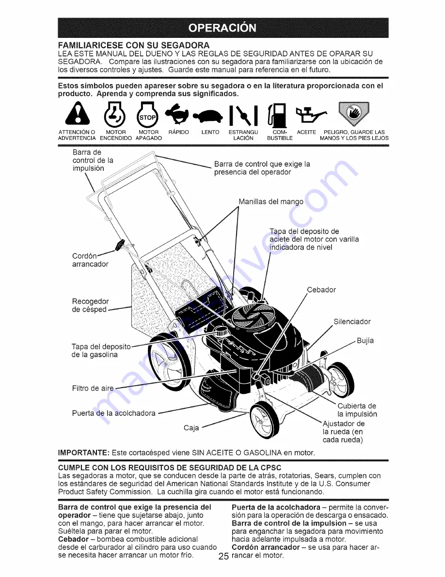 Craftsman 917.376233 Скачать руководство пользователя страница 25