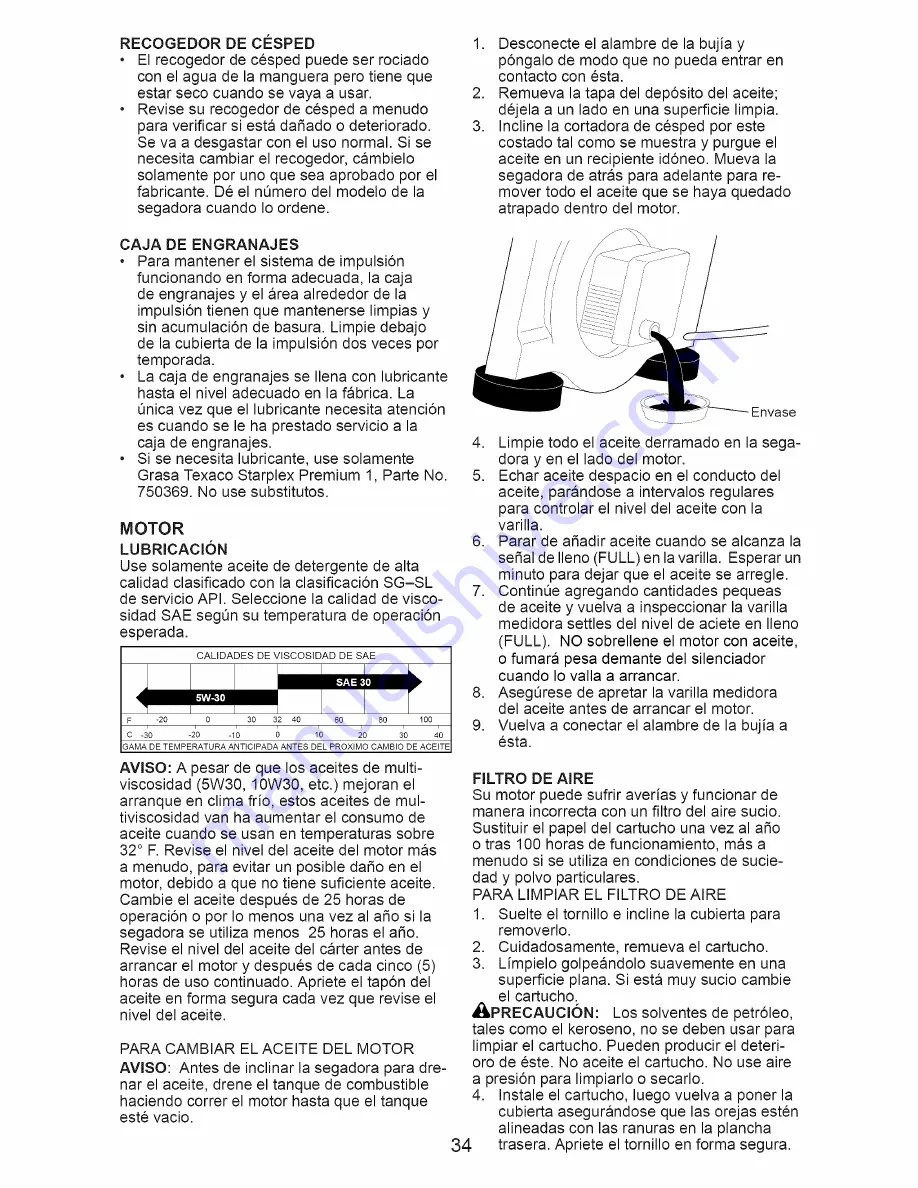 Craftsman 917.376241 Owner'S Manual Download Page 34