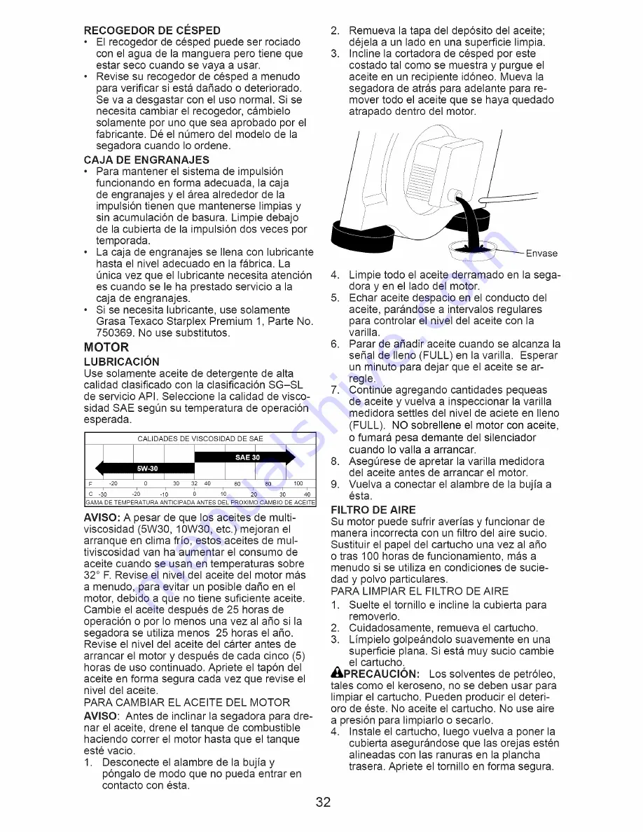 Craftsman 917.376451 Owner'S Manual Download Page 32