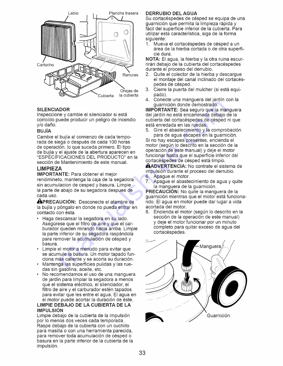 Craftsman 917.376451 Owner'S Manual Download Page 33