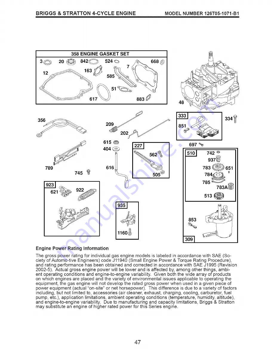 Craftsman 917.376480 Скачать руководство пользователя страница 47