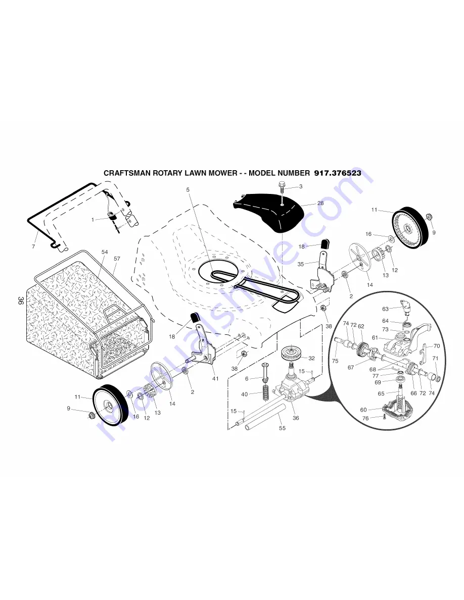 Craftsman 917.376523 Owner'S Manual Download Page 36