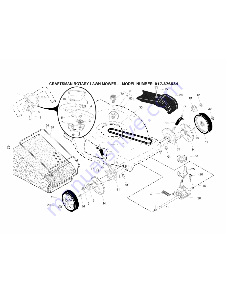 Craftsman 917.376534 Owner'S Manual Download Page 42