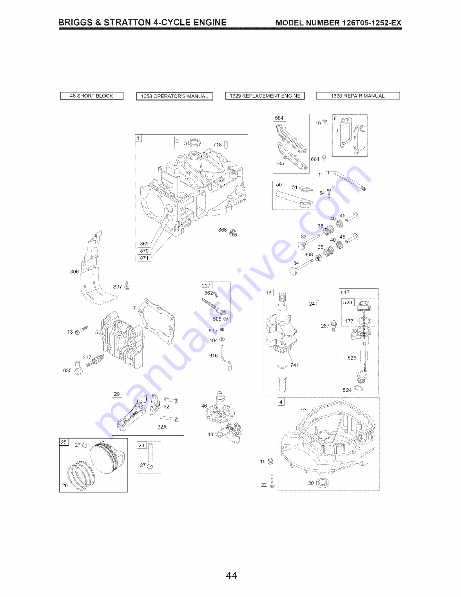 Craftsman 917.376537 Скачать руководство пользователя страница 44